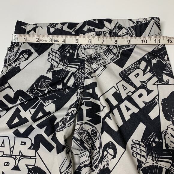Star Wars Black and White Silky Leggings XS - Picture 6 of 6